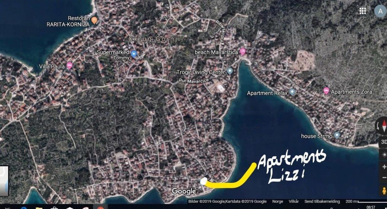 Apartment Lizzi. Trogir Kültér fotó